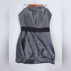 Pretty Me by Moonlight Dress Ruched Cocktail Prom Bridesmaid Strapless Size 12